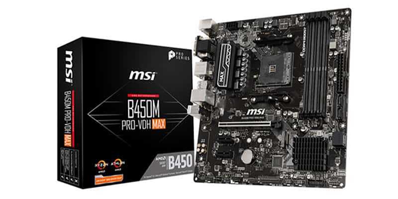 AMD B450 - AM4 - MicroATX