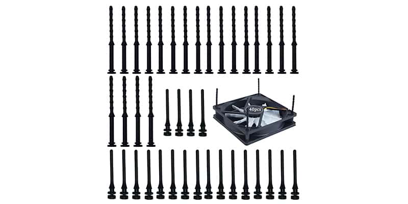 Fan Anti Vibration Mounts, Clips & Pads