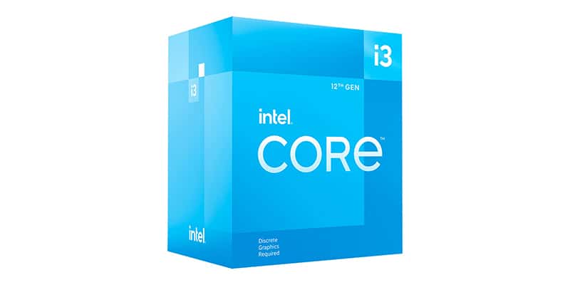 Intel Core i3 Socket 1700 Alder Lake 12th Gen Processors
