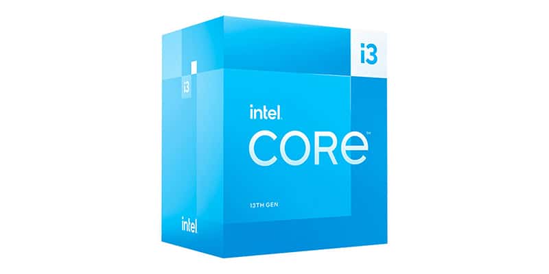 Intel Core i3 Socket 1700 Raptor Lake 13th Gen Processors