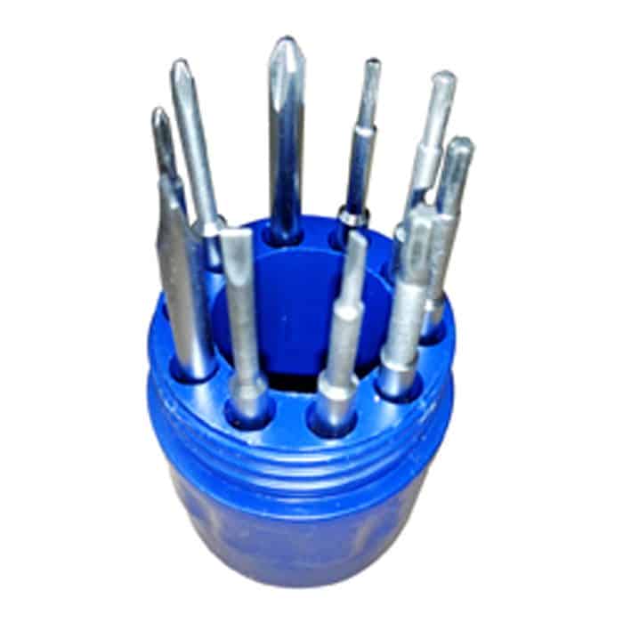 (image for) Xclio 11pc Multi Tool Kit Bottle Phillips & Torx