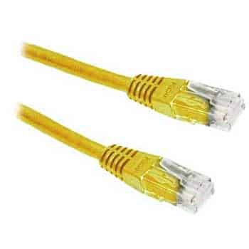 (image for) Xclio CAT6 1.5M Snagless Moulded Gigabit Ethernet Cable RJ45 Yellow