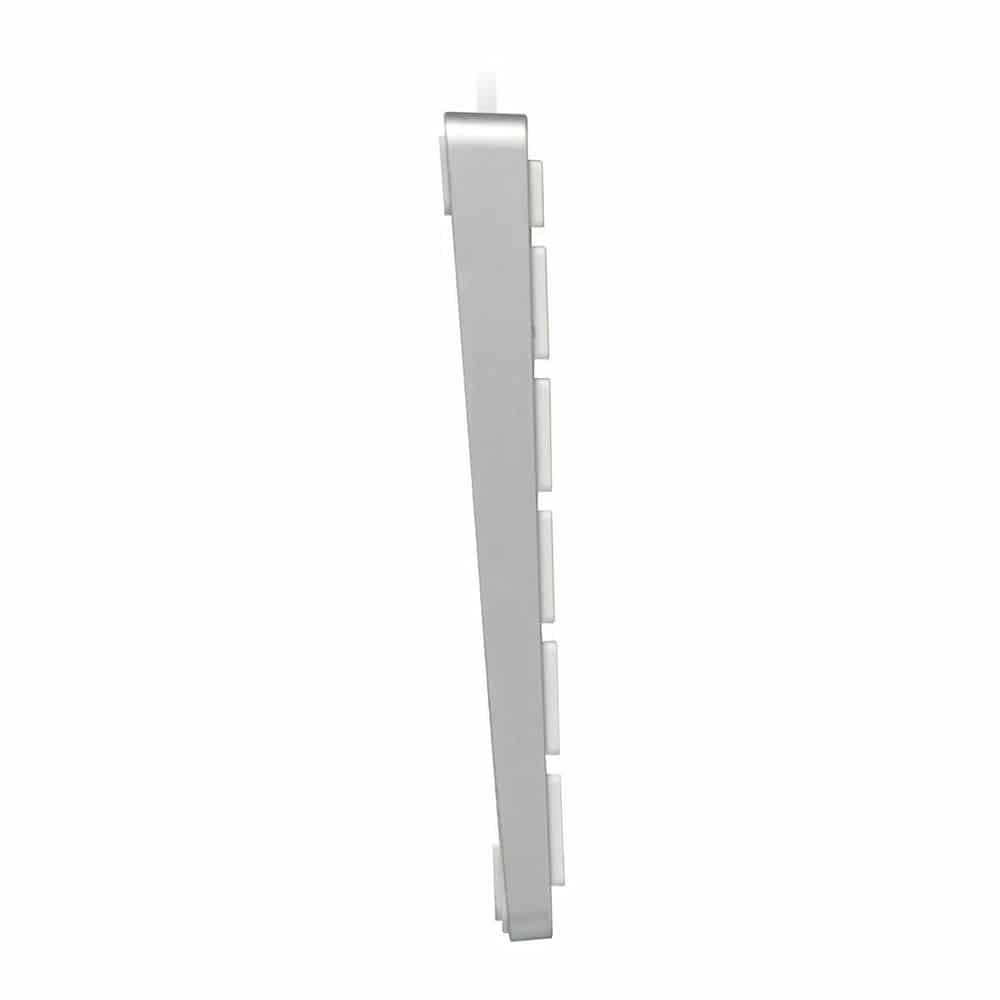 (image for) Xclio Slim Apple Layout Keyboard with Multimedia Keys, Aluminium USB-C/A