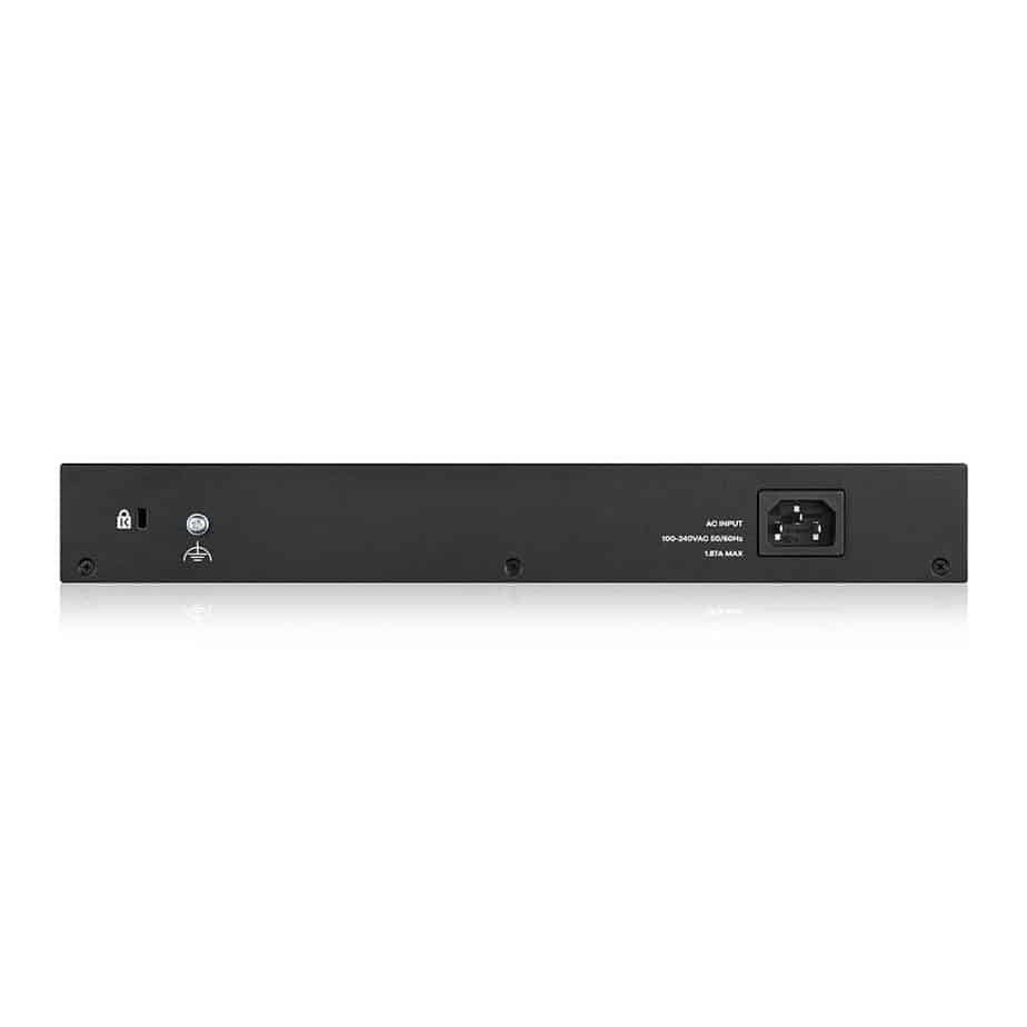 (image for) Zyxel 24-Port GS1900-24EP Smart Managed Gigabit PoE+ Switch 130W