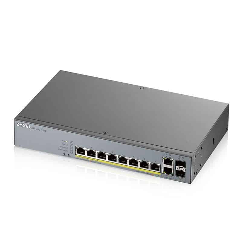 (image for) Zyxel 5-Port GS1350-6HP Smart Managed PoE Gigabit Switch with GbE Uplink