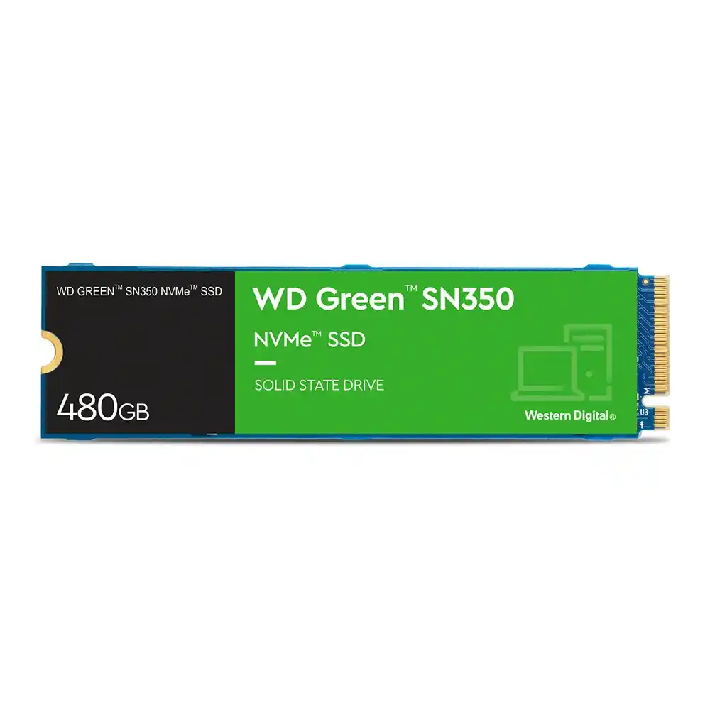 WD Green SN350 480GB M.2 PCIe NVMe SSD/Solid State Drive